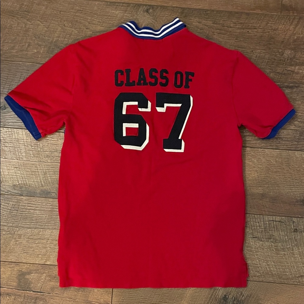 Polo by Ralph Lauren Red Polo “Class of 67” size large 14/16